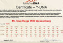 Heute sind die Ergebnisse für die 37 Marker für meine Y-DNA der Haplogruppe R1b1a2 meines Kits E15777 eingetrudelt.
