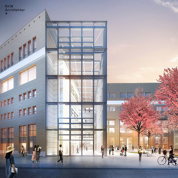 Animation des zukünftigen KAP1 - Bild: © RKW Architektur