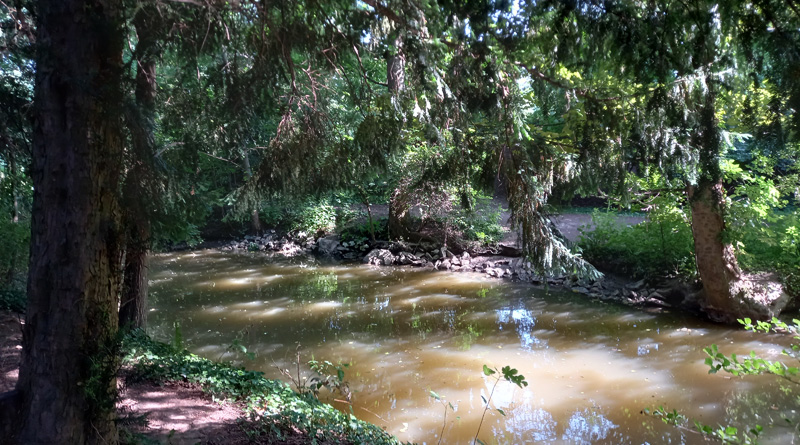 Die Nördliche Düssel im Zoopark