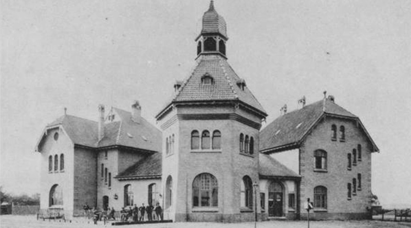 Bahnhof Oberkassel um 1898